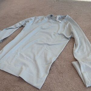 Lululemon restless ribbed pullover size 10 worn twice